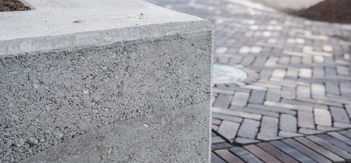 Stampfmauer Renaissance Einer Betonmauer
